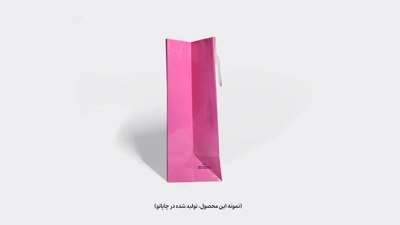 خرید ساک دستی گلاسه سلفون براق